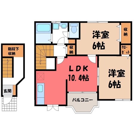 サニーフォレストの物件間取画像